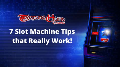 slot machine tips and secrets